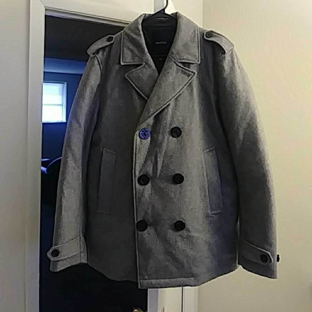Nautica Grey Peacoat
